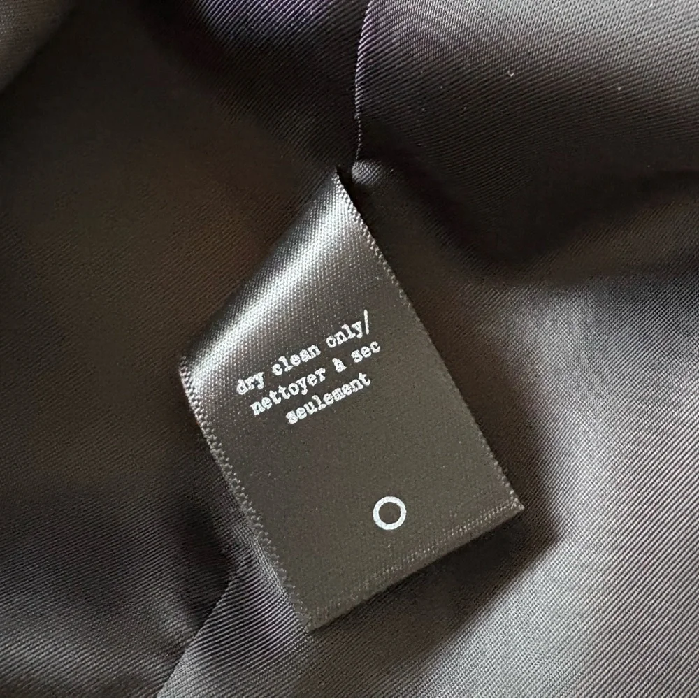 Rag & Bone Cannon Tweed Snap Front Jacket Ivory Black Bouclé Style Size 0 - Picture 9 of 9